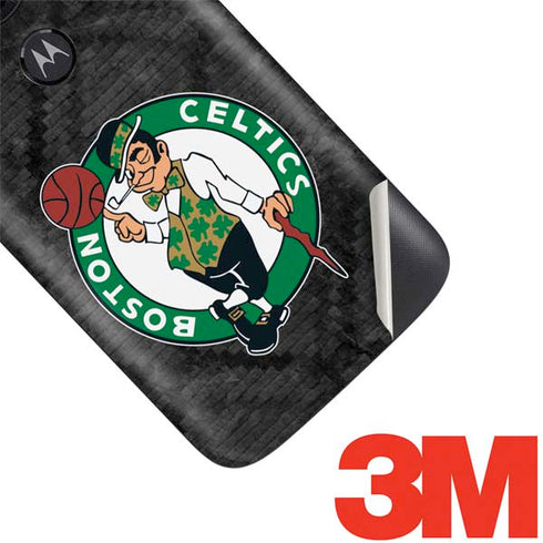 NBA Boston Celtics Dark Rust Moto E5 Play Skin